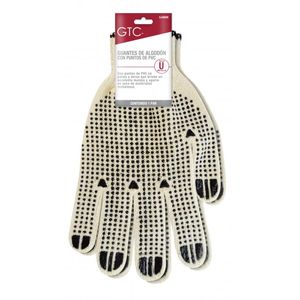 Guantes de Algodón con Puntos de Pvc 1 Pz