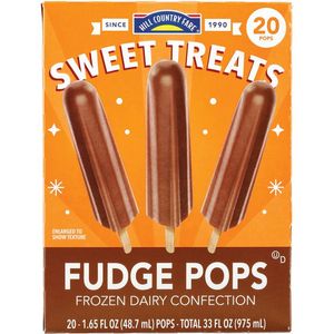 HCF Paletas Chocolate Pops con 20 pz