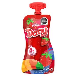 Dany Gelatina En Pouch Sabor Fresa 125 g