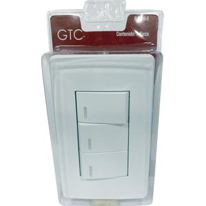 GTC Conector Placa con 3 Contactos 1 pz