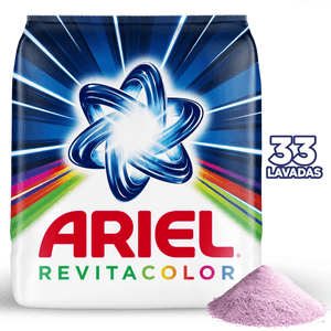 Ariel Detergente en Polvo Revitacolor 4 kg