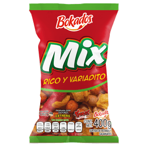 Bokados Mix de Botanas con Cacahuate 400 g