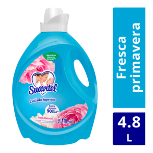 Suavitel Suavizante Cuidado Superior Fresca Primavera 4.8 L