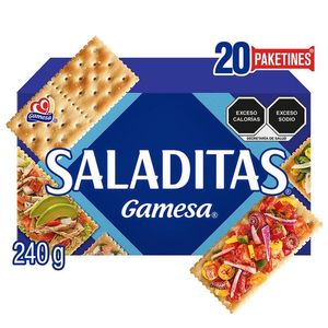 Galletas Saladitas clásicas 20 paketines 240 g