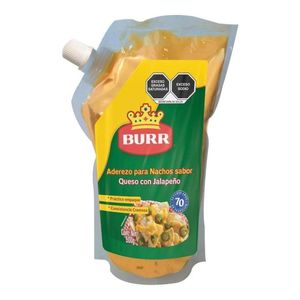 Burr Aderezo Para Nachos con Jalapeño 500 g