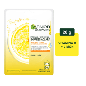 Mascarilla Vitamina C Y Limón 1 Pz