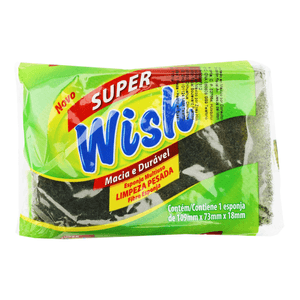 Fibra Esponja Multiuso Limppano Super Wish Limpieza Pesada 1 Pz