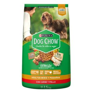 Purina Dog Chow Alimento Seco Perros Adultos Minis y Pequeños Bulto de 7.5 kg