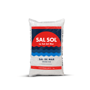 Sal de Mar Grano Fino 1 Kg