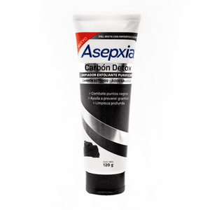 Asepxia Jabon Limpiador Carbon Exfoliante 120 g