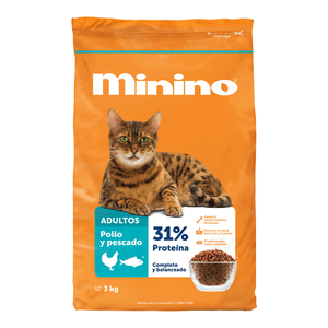 Alimento para Gato Pollo y Pescado 3 kg