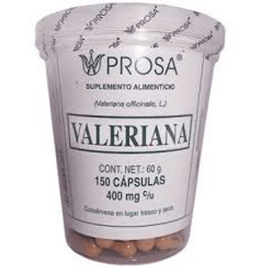 Suplemento Alimenticio Valeriana 150 Pz