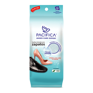 Pacifica Toallitas Humedas para Zapatos de Viaje