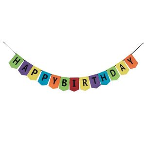 Banner Happy Birthday Multicolor 1 Pz