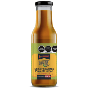 Salsa Para Alitas Lemon Pepper 340 Ml