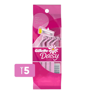 Gillette Daisy Classic Rastrillos desechables 5 pz