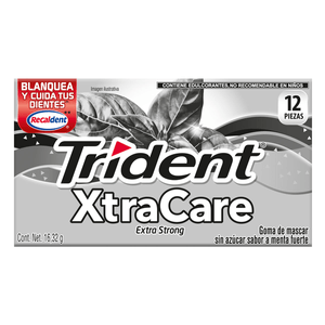 Goma de Mascar Xtracare Menta 1 Pz