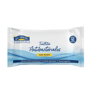 Toallitas Antibacterial Pack 40 pz