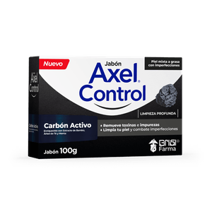 Jabon   Axel Control Carbón Activado 100 g