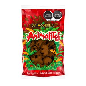 Galletas Animalitos Sabor Chocolate 340 g