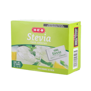 HEB Stevia Cero Calorías 50 Sobres 50 g