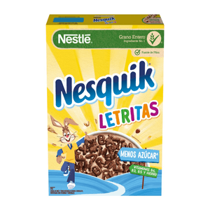 Nesquik Cereal Letritas Sabor Chocolate 320 g