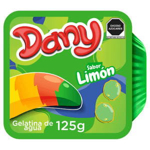 Dany Gelatina Sabor Limón 125 g