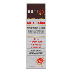 Shampoo Anticaida Botika  480ml 480 Mm