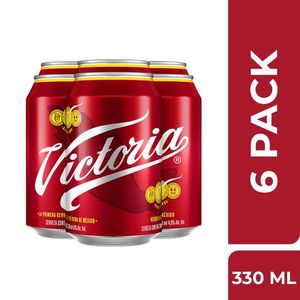 Cerveza 6 Pack Lata 330 Ml