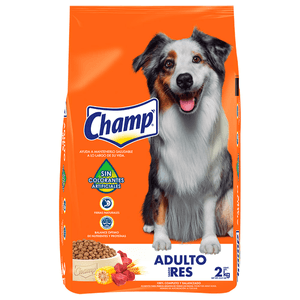 Champ Alimento Seco para Perros de Res 2 kg