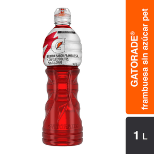 Gatorade Bebida Isotónica Sabor Frambuesa 1 L