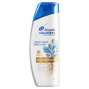 Head & Shoulders Crece Fuerte desde la Raíz Shampoo Control Caspa 180 ml