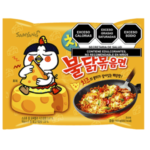 Samyang Sopa de Fideo Instantaneo Buldak Queso 140 g