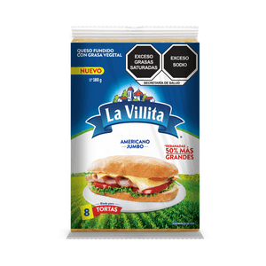 la Villita Queso Americano Jumbo 180 g