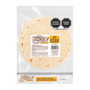 Tortirica Tortilla de Trigo 460 g