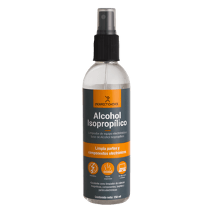 Limpiador De Alcohol Perfect Choice Equipo Electrónico 250 ml