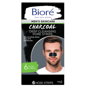 Banditas Faciales Men'S Skincare Charcoal 6 Pz