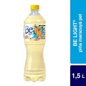 Be Light Agua Saborizada Sabor Piña Y Maracuyá 1.5 L