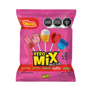 Paletas Mix Dulce Paletas Mix Dulce Dulces Vero 288 g