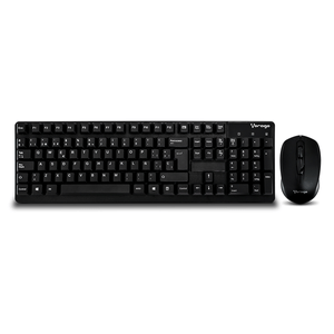 Kit De Teclado Y Mouse Vorago KM-106 Alambrico Color Negro 1 Pz