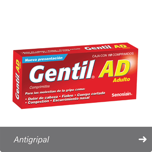 Antigripal Gentil Ad Adulto 10 Pz