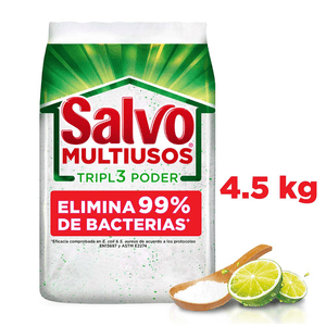 Detergente en Polvo Triple Poder 4.5 Kg