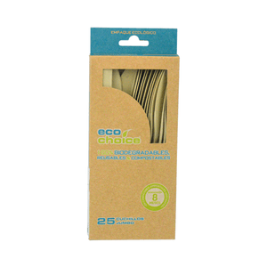 Cuchillo Biodegradable Jumbo 1 Caja 25 Pz