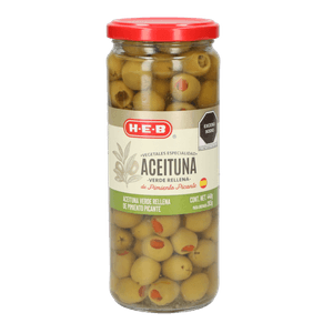 Aceituna Verde Rellena de Pimiento Picante 440 g