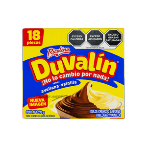 Dulce Cremoso Avellana Vainilla 18 Pz