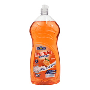 HCF Lavatrastes Líquido Naranja 1.4 L