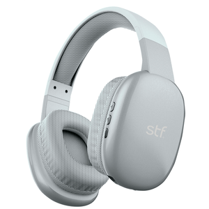 STF Audífonos Inalámbricos Aurum Over Ear Color Gris 1 pz