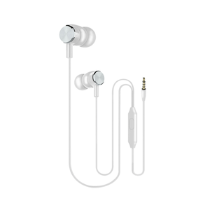 Audífonos Alámbricos Con Manos Libres Select Sound In Ear H02 Blanco 1 Pz