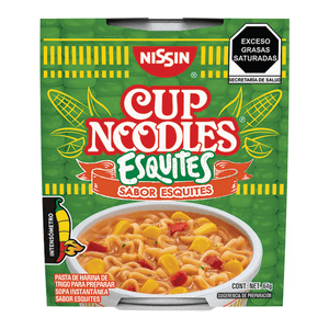 Nissin Sopa Instantánea Sabor Esquites 64 g