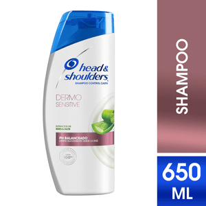 Head & Shoulders Dermo Sensitive Shampoo Control Caspa 650 ml